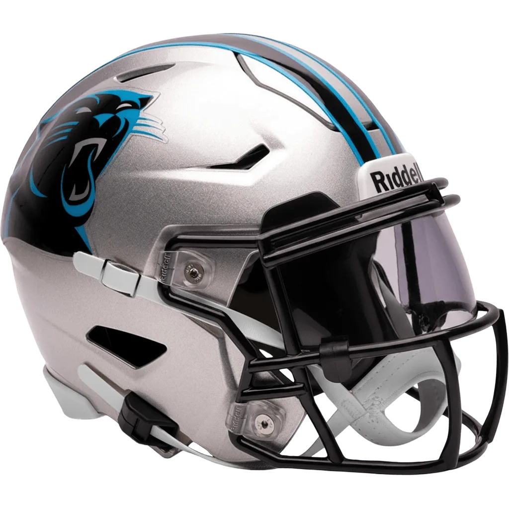 Carolina Panthers Riddell Mid-Size SpeedFlex Football Helmet