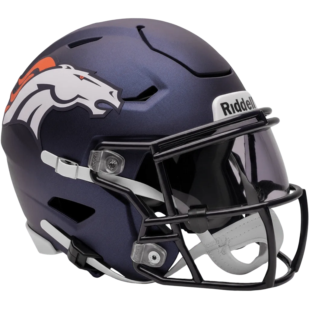 Denver Broncos Riddell Mid-Size SpeedFlex Football Helmet