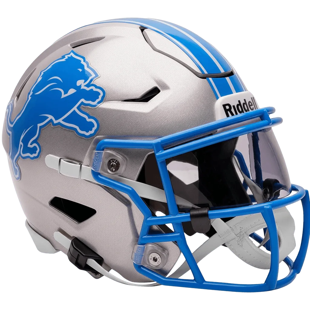 Detroit Lions Riddell Mid-Size SpeedFlex Football Helmet