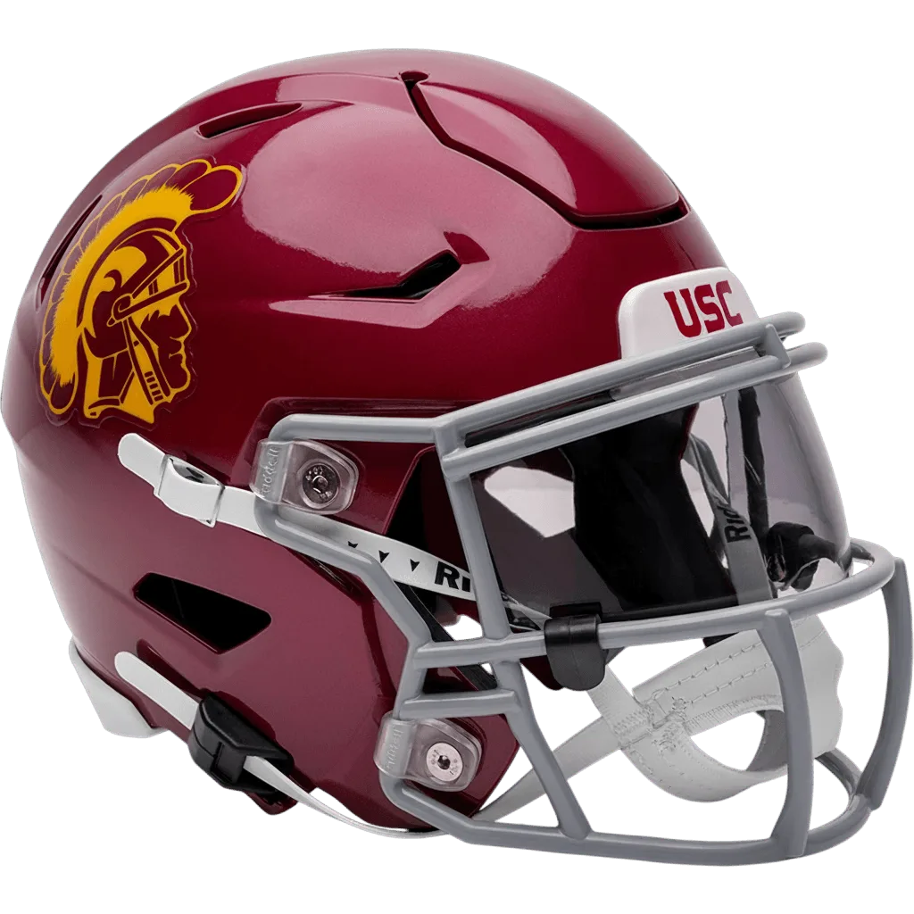 USC Trojans Riddell Mid-Size SpeedFlex Football Helmet