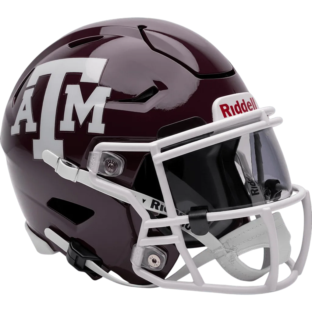 Texas A&M Aggies Riddell Mid-Size SpeedFlex Football Helmet