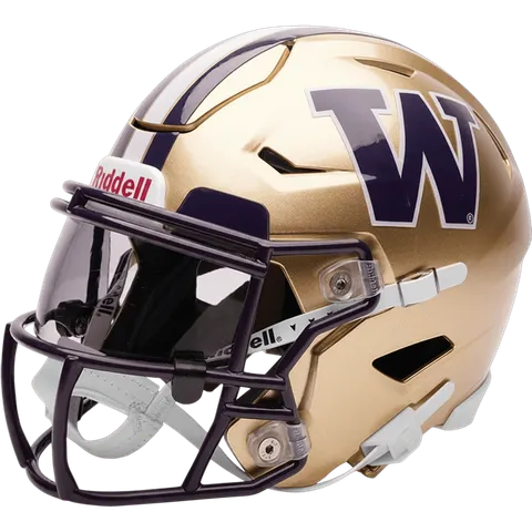 Washington Huskies Riddell Mid-Size SpeedFlex Football Helmet