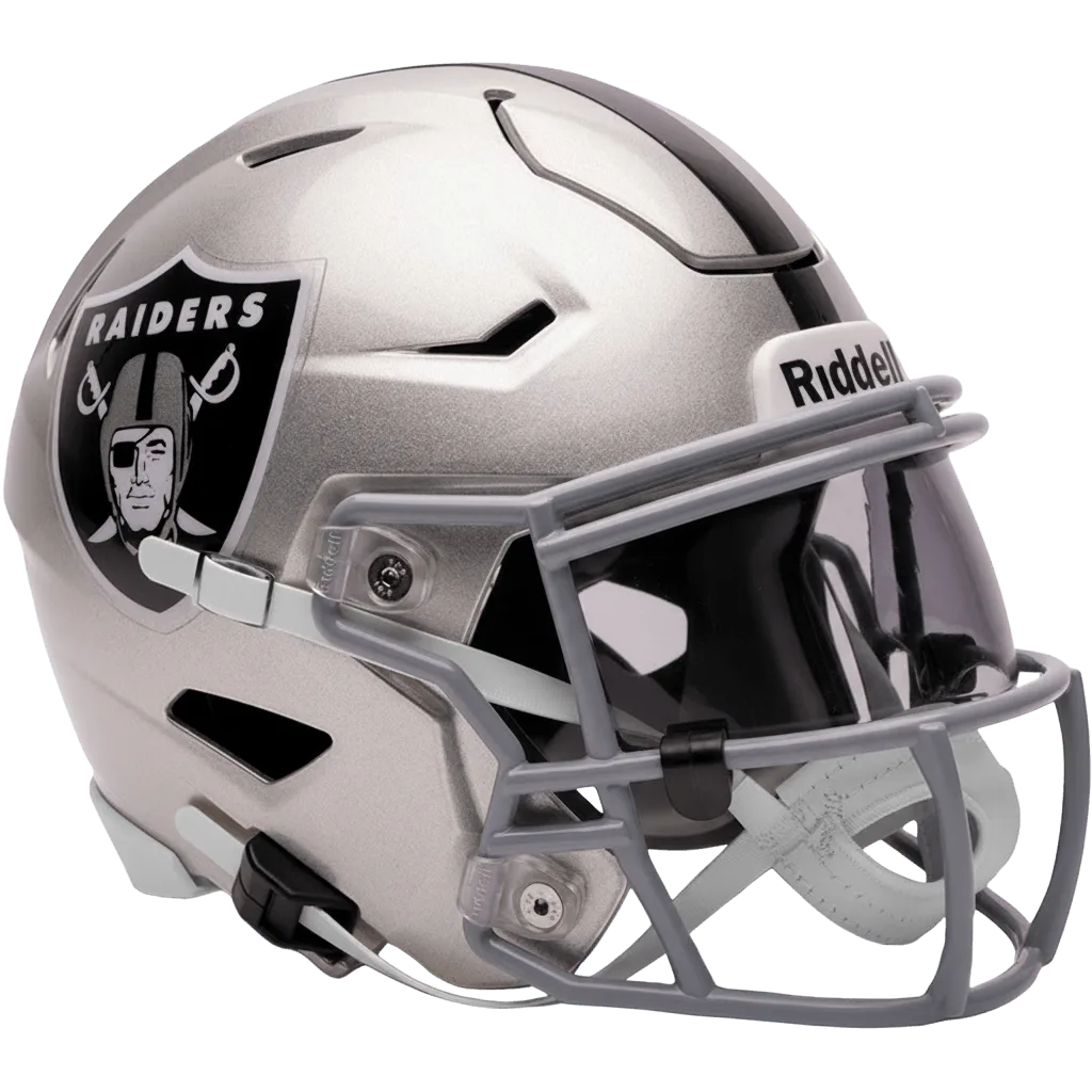 Las Vegas Raiders Riddell Mid-Size SpeedFlex Football Helmet