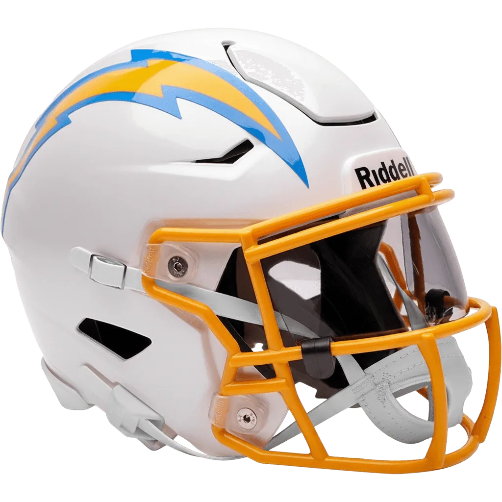 Los Angeles Chargers Riddell Mid-Size SpeedFlex Football Helmet