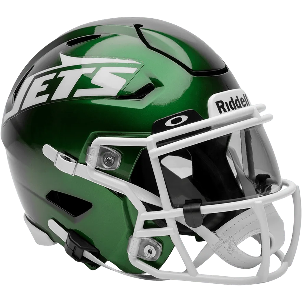 New York Jets Riddell Mid-Size SpeedFlex Football Helmet