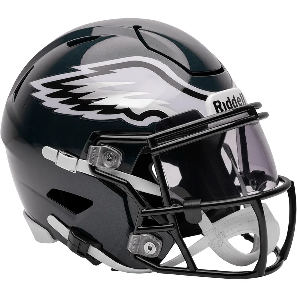 Philadelphia Eagles Riddell Mid-Size SpeedFlex Football Helmet