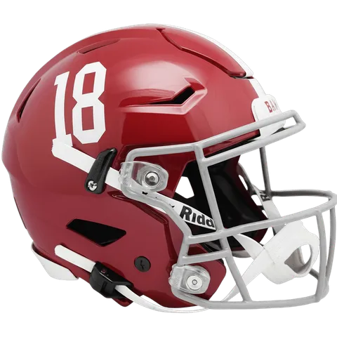 Alabama Crimson Tide Riddell Authentic SpeedFlex Football Helmet – #18