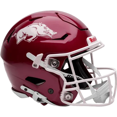 Arkansas Razorbacks Riddell Authentic SpeedFlex Football Helmet – Red Razorback