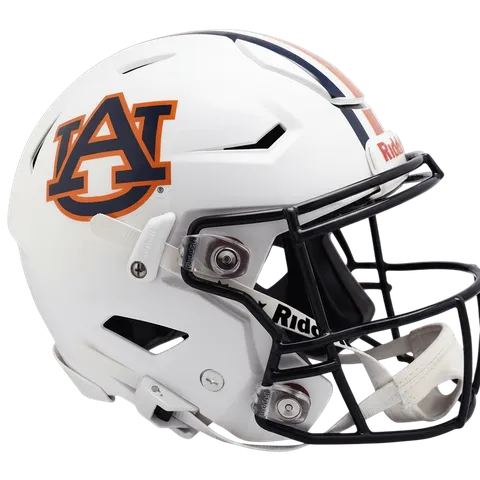 Auburn Tigers Riddell Authentic SpeedFlex Football Helmet – White AU