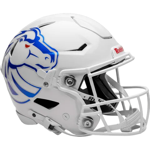 Boise State Broncos Riddell Authentic SpeedFlex Football Helmet – White Bronco