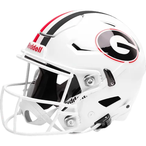 Georgia Bulldogs Riddell Authentic SpeedFlex Football Helmet – White