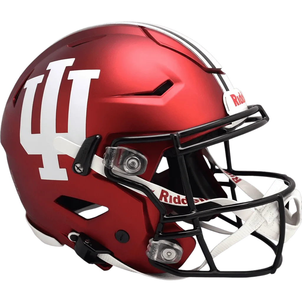 Indiana Hoosiers Riddell Authentic SpeedFlex Football Helmet – Crimson IU