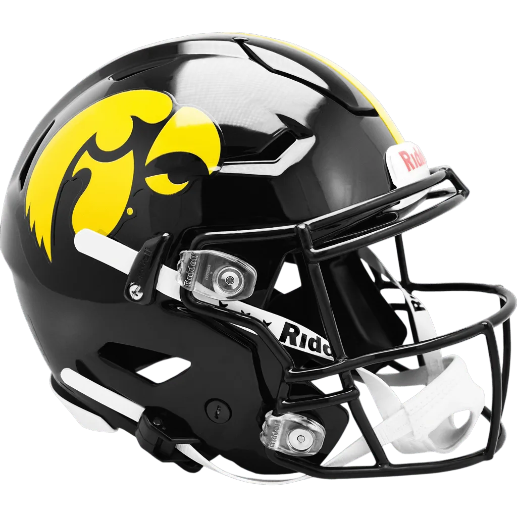 Iowa Hawkeyes Riddell Authentic SpeedFlex Football Helmet – Black Tigerhawk