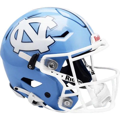North Carolina Tar Heels Riddell Authentic SpeedFlex Football Helmet – Blue Carolina