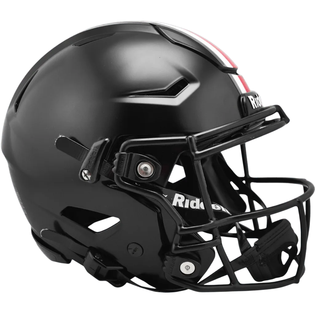 Ohio State Buckeyes Riddell Authentic SpeedFlex Football Helmet – Satin Black