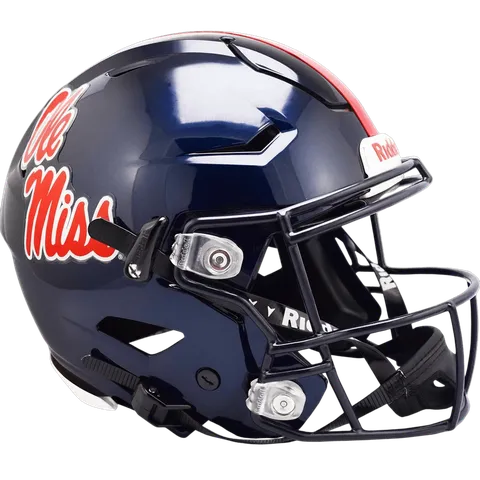 Ole Miss Rebels Riddell Authentic SpeedFlex Football Helmet – Navy OLE MISS