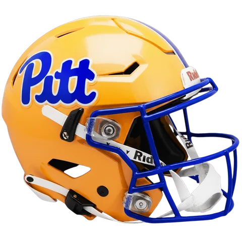Pittsburgh Panthers Riddell Authentic SpeedFlex Football Helmet – Gold PITT