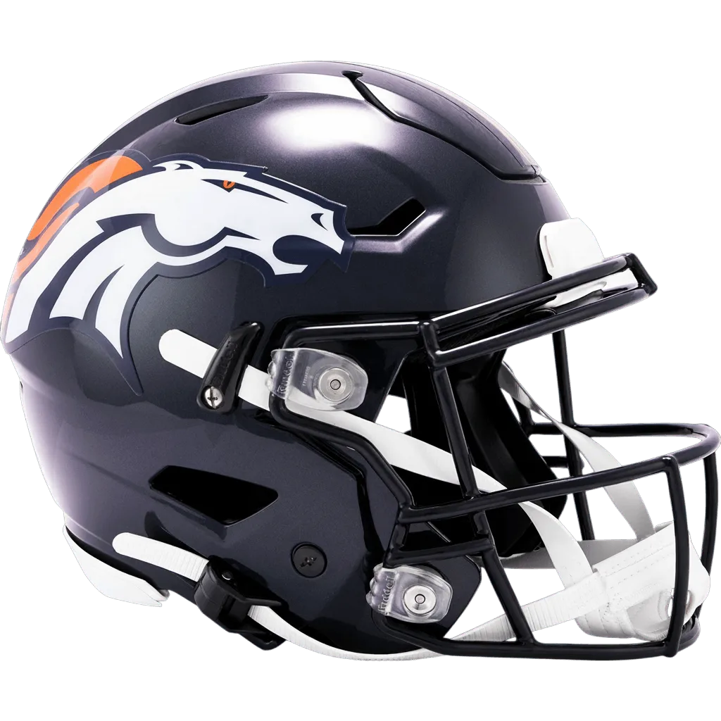 Denver Broncos Riddell Authentic SpeedFlex Football Helmet – 1997–2023 Throwback