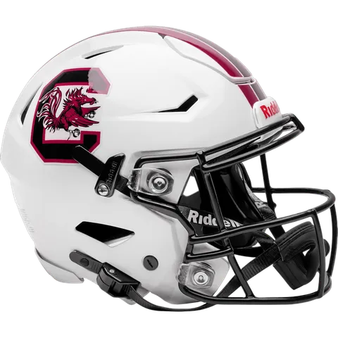 South Carolina Gamecocks Riddell Authentic SpeedFlex Football Helmet – White Gamecock