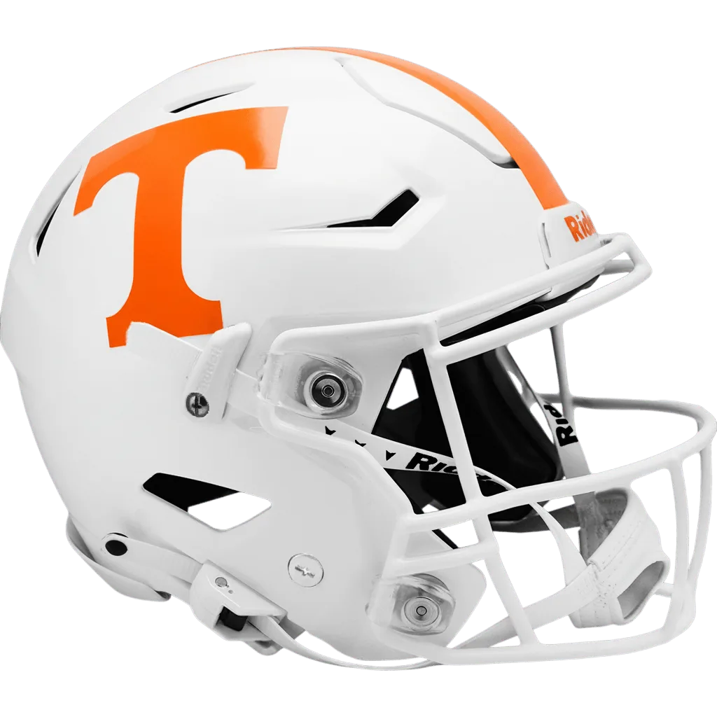 Tennessee Volunteers Riddell Authentic SpeedFlex Football Helmet – White Block “T”