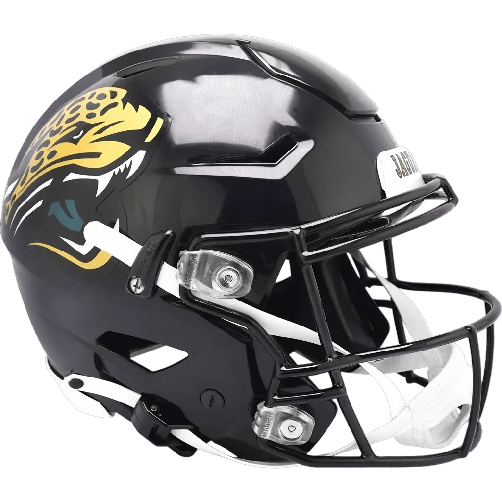 Jacksonville Jaguars Riddell Authentic SpeedFlex Football Helmet – 1995–2012 Throwback