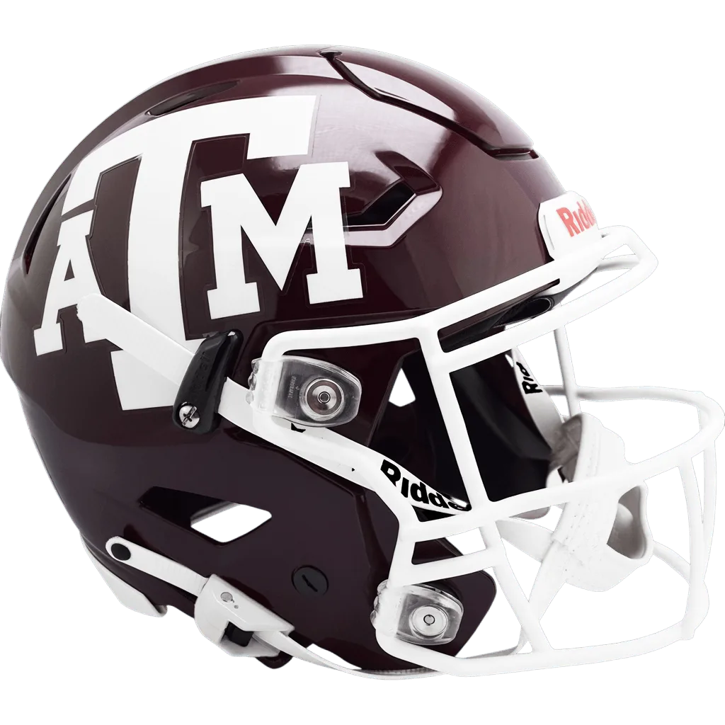 Texas A&M Aggies Riddell Authentic SpeedFlex Football Helmet – Maroon ATM