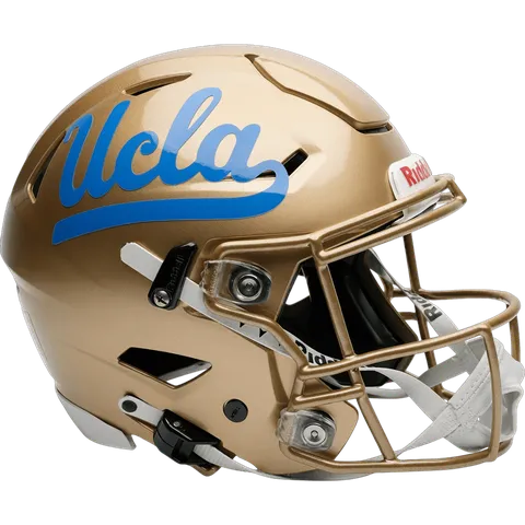 UCLA Bruins Riddell Authentic SpeedFlex Football Helmet – Gold Script UCLA