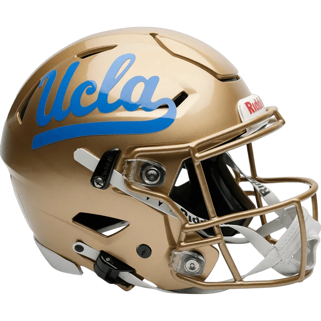 UCLA Bruins Riddell Authentic SpeedFlex Football Helmet – Gold Script UCLA
