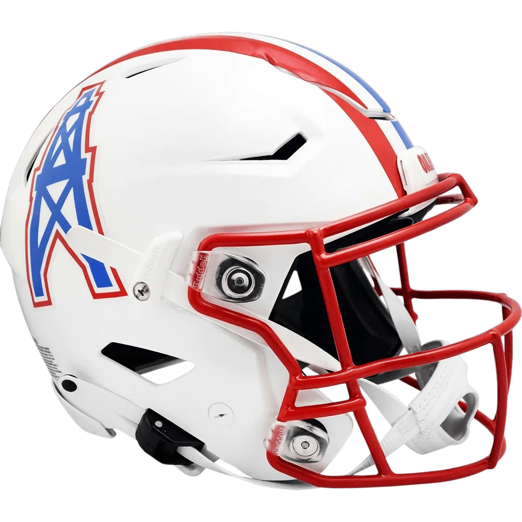 Tennessee Titans Riddell Authentic SpeedFlex Football Helmet – 1982–1998 Throwback