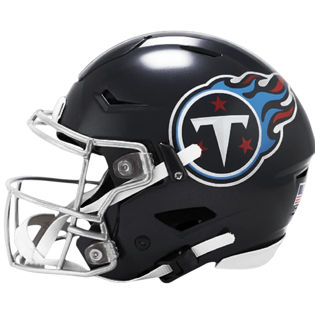 Tennessee Titans Riddell Authentic SpeedFlex Football Helmet – 2018–2025 Throwback