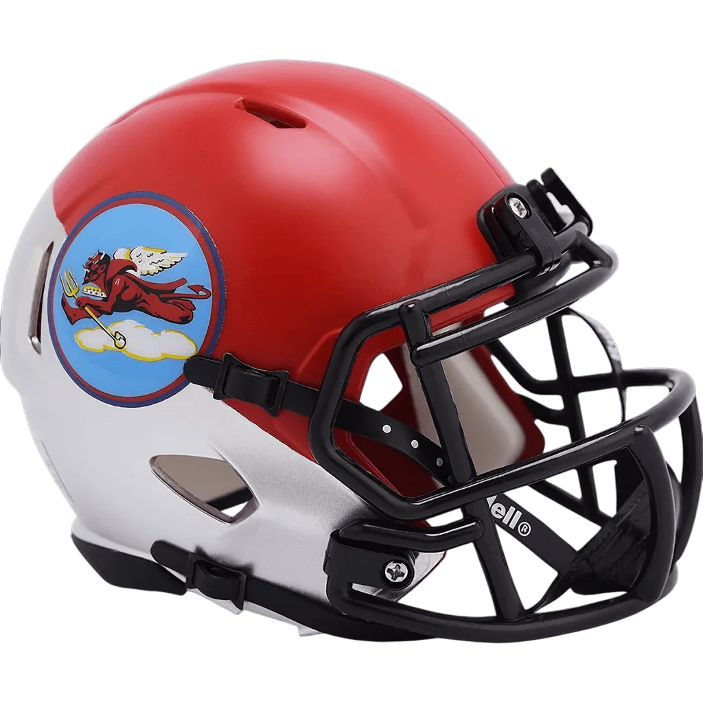 Air Force Falcons Riddell Mini Speed Football Helmet – Tuskegee 302nd Limited Edition