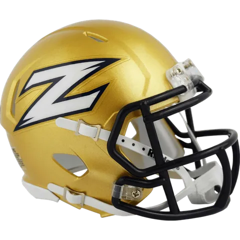 Akron Zips Riddell Mini Speed Football Helmet – Gold Zip
