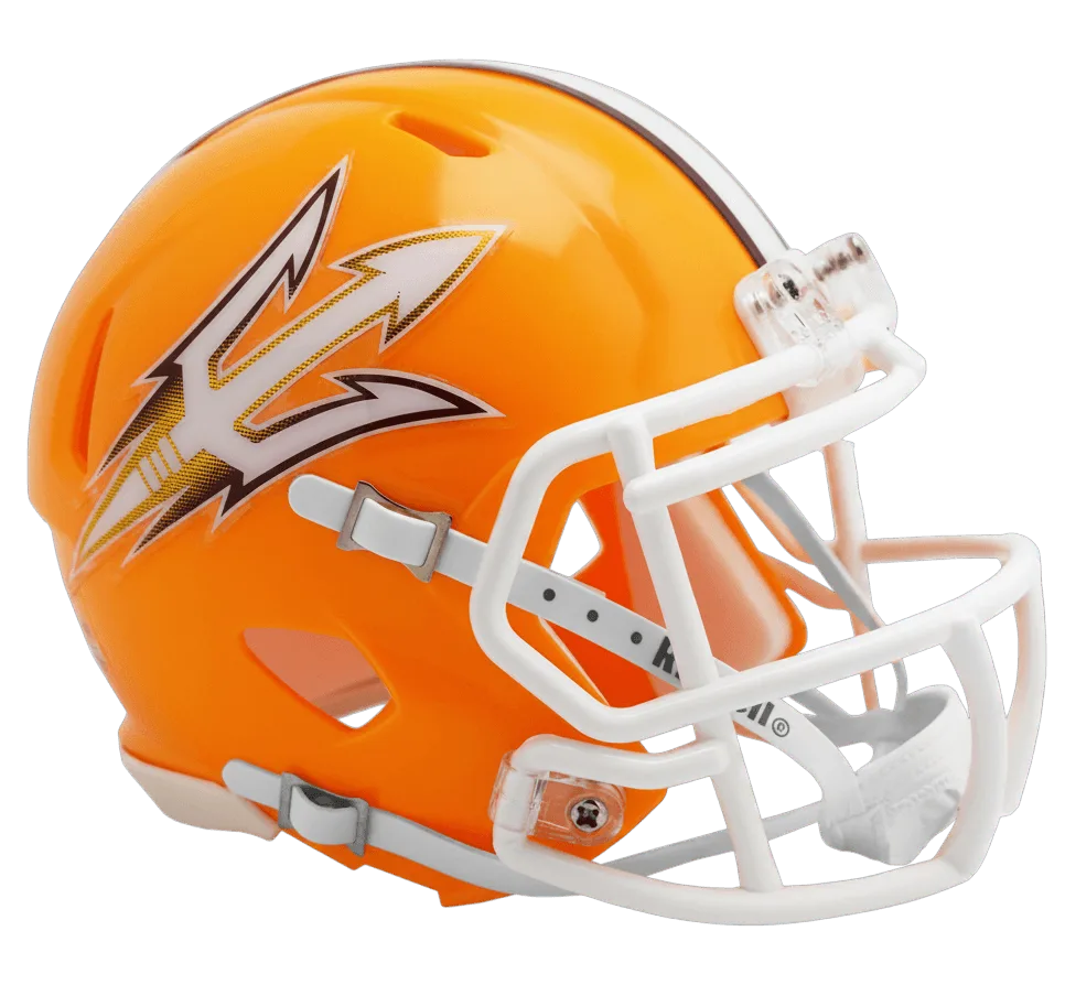 Arizona State Sun Devils Riddell Mini Speed Football Helmet – Gold 2024