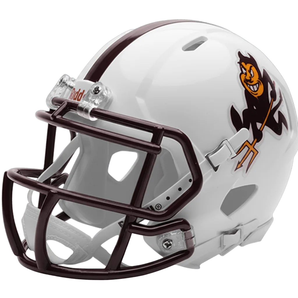 Arizona State Sun Devils Riddell Mini Speed Football Helmet – Sparky 2025