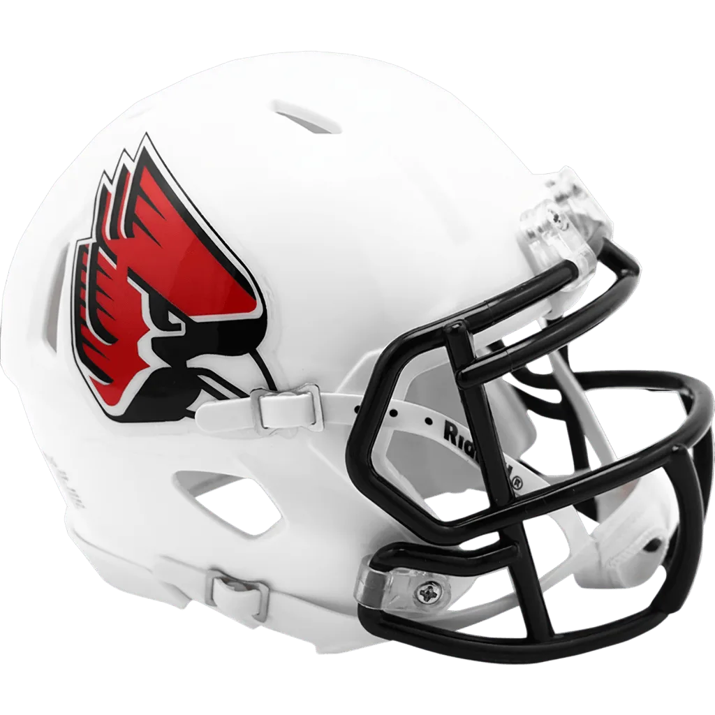 Ball State Cardinals Riddell Mini Speed Football Helmet – Red Cardinal