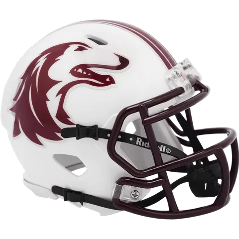 Southern Illinois Salukis Riddell Mini Speed Football Helmet – Maroon Saluki