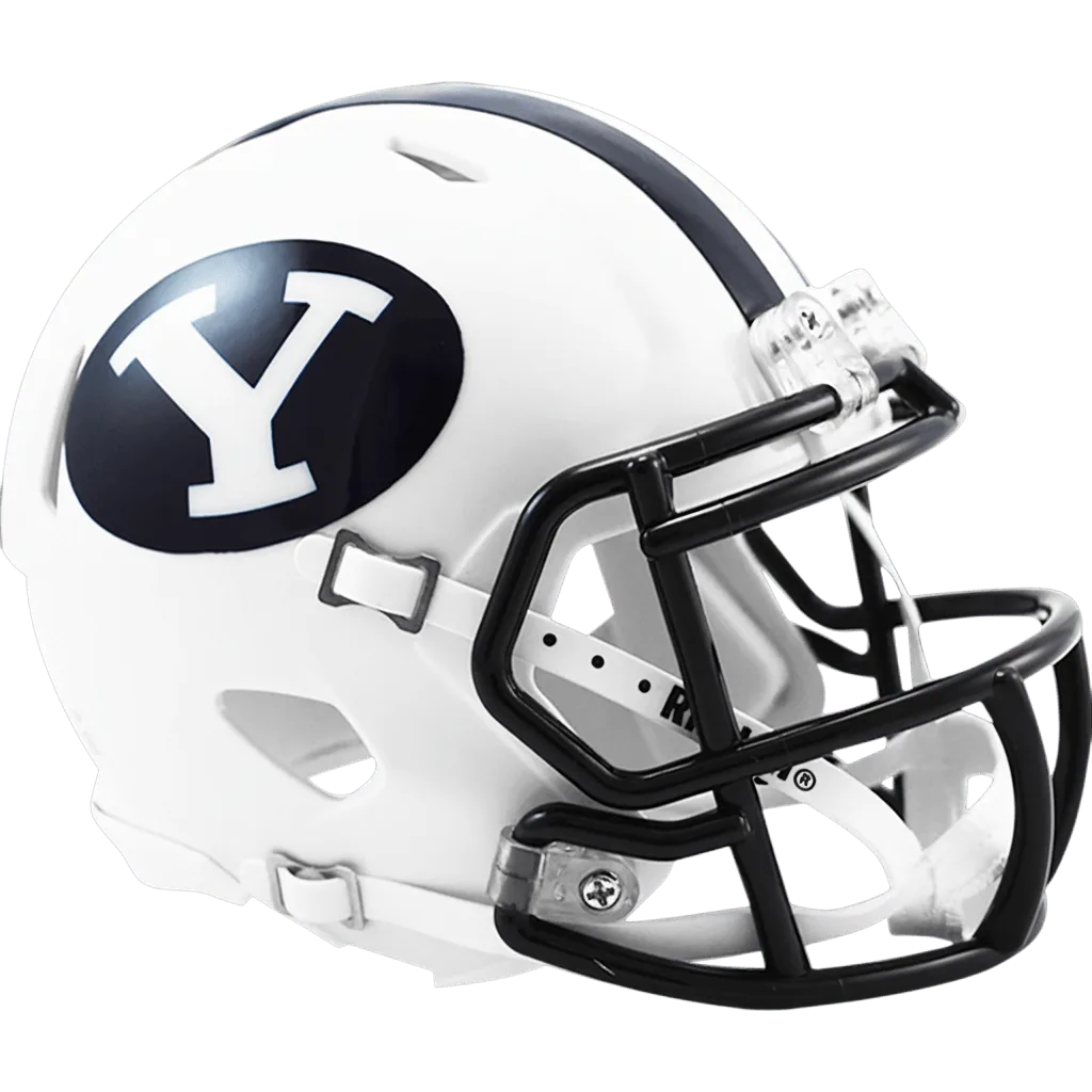 BYU Cougars Riddell Mini Speed Football Helmet