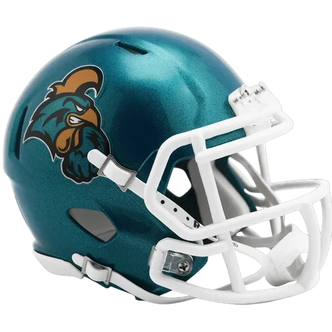 Coastal Carolina Chanticleers Riddell Mini Speed Football Helmet – Teal Chanticleer