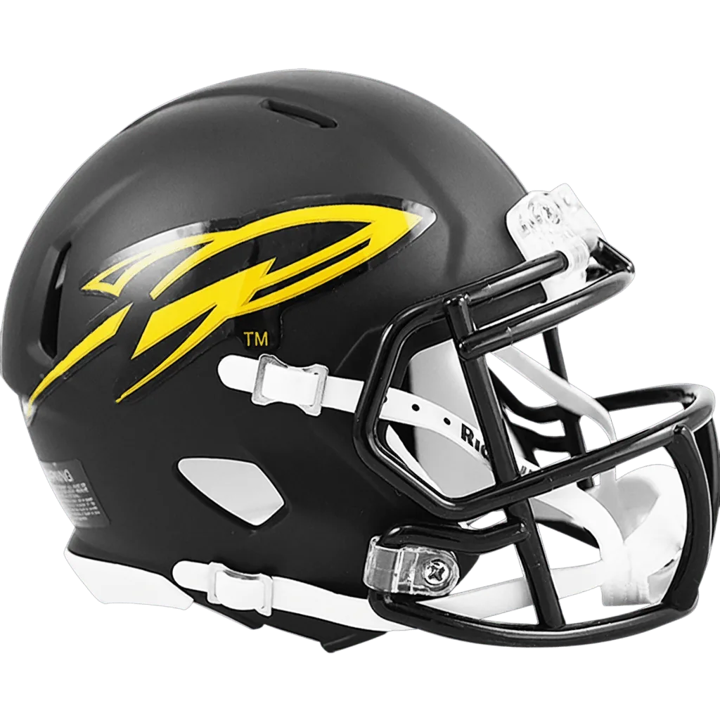 Toledo Rockets Riddell Mini Speed Football Helmet – Matte Navy