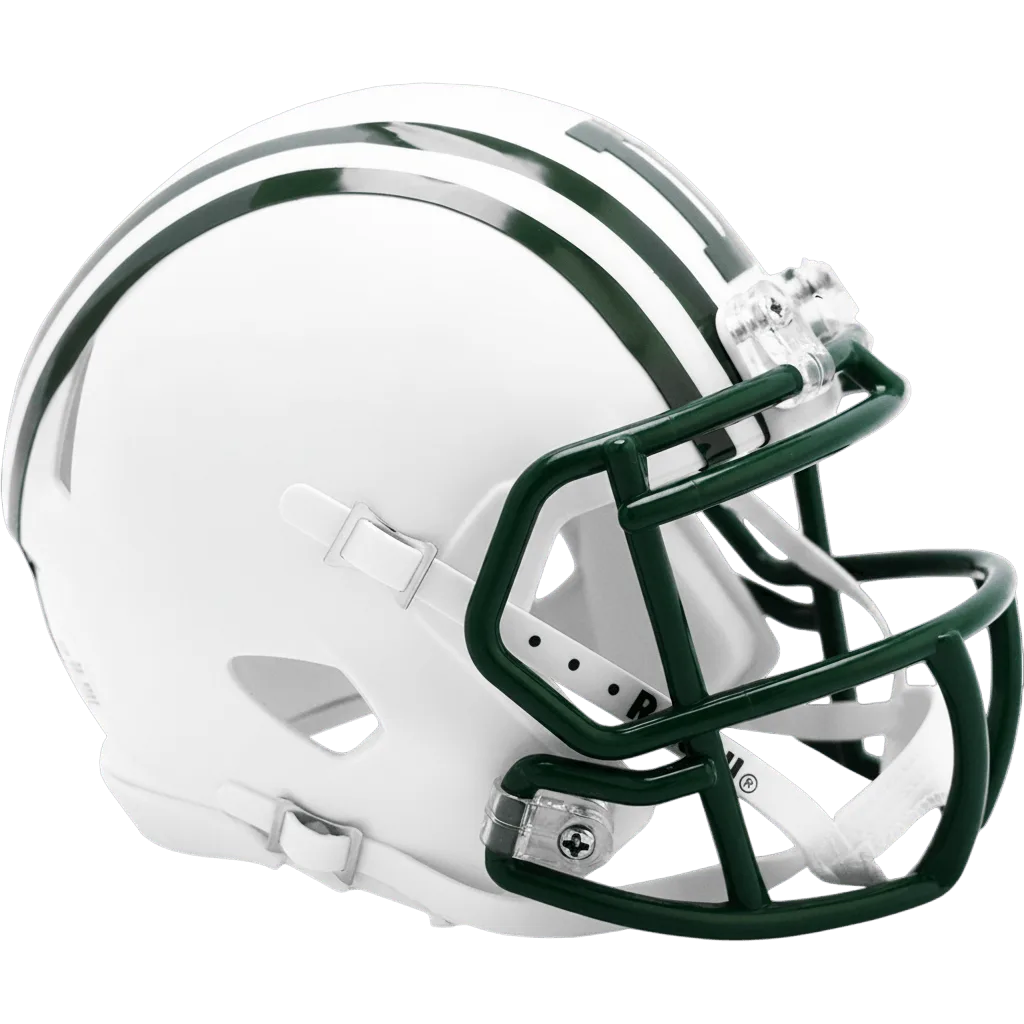 Dartmouth Big Green Riddell Mini Speed Football Helmet – Green Block “D”