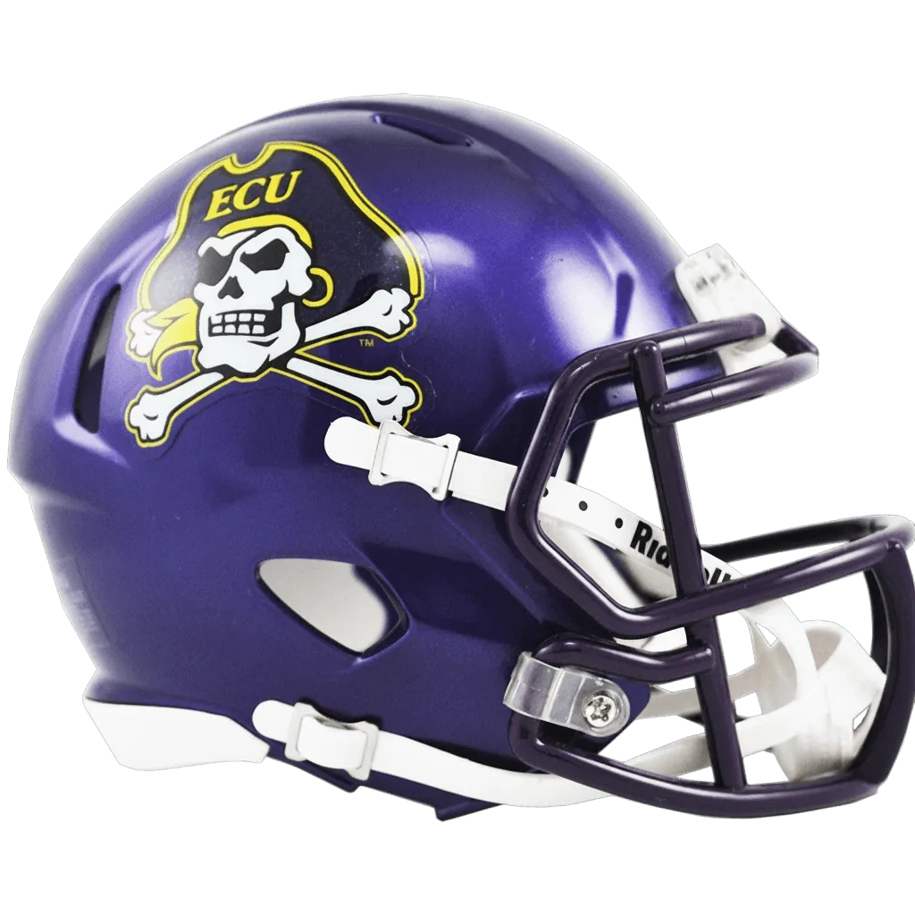 East Carolina Pirates Riddell Mini Speed Football Helmet