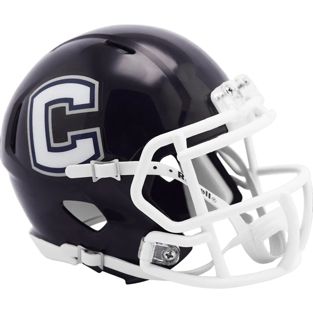 UConn Huskies Riddell Mini Speed Football Helmet – Navy Alternate Block C