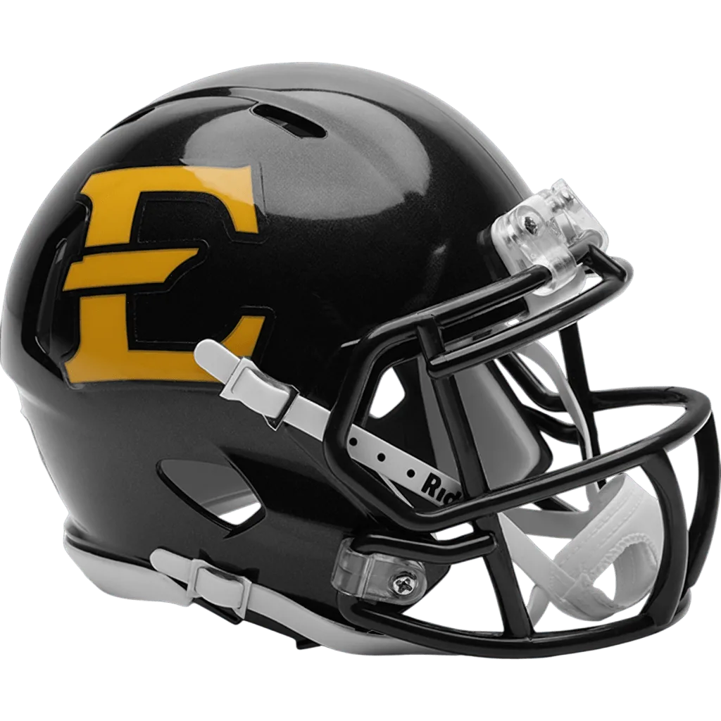 East Tennessee State Buccaneers Riddell Mini Speed Football Helmet – Blue Metallic