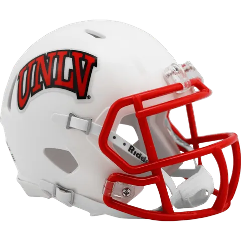 UNLV Rebels Riddell Mini Speed Football Helmet – White