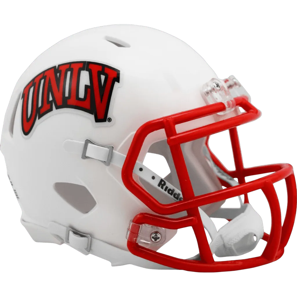 UNLV Rebels Riddell Mini Speed Football Helmet – White