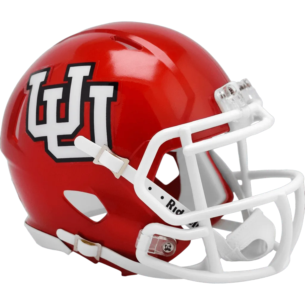 Utah Utes Riddell Mini Speed Football Helmet – RED UU