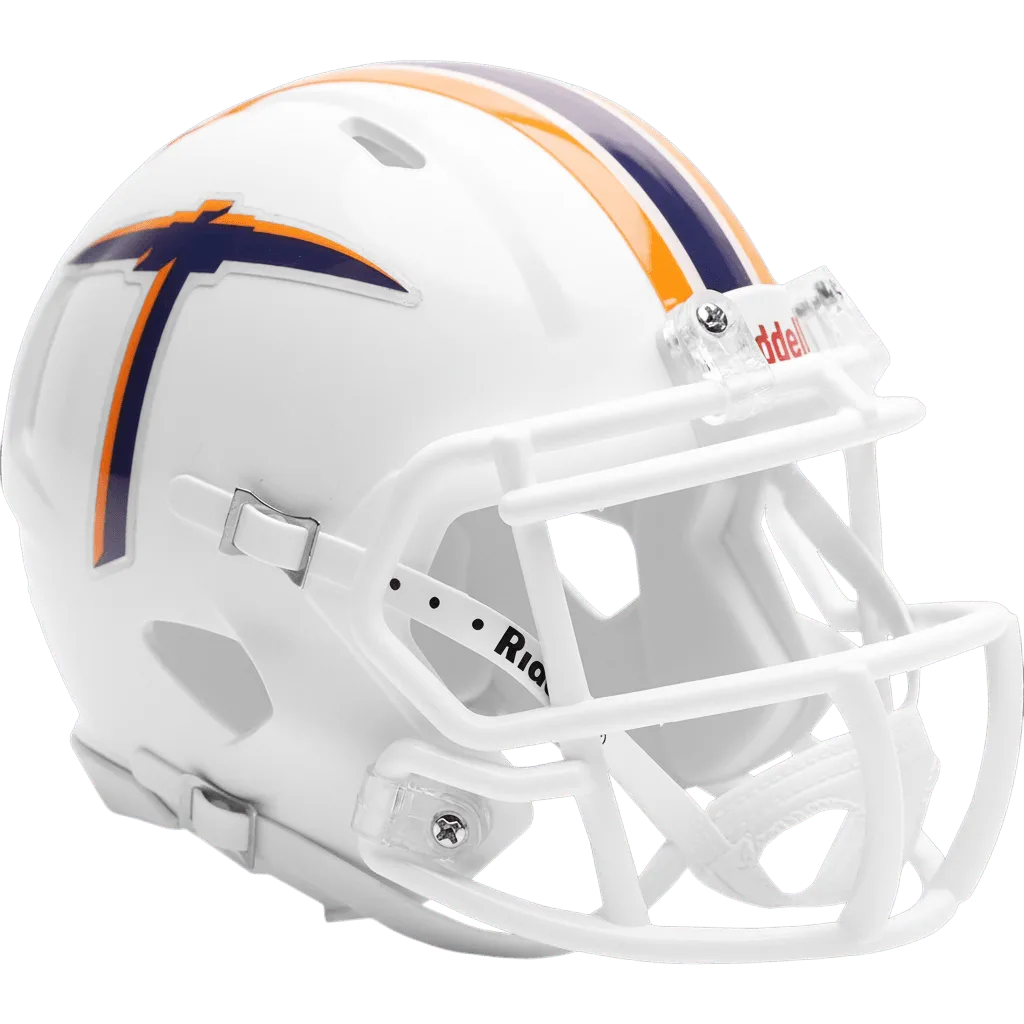 UTEP Miners Riddell Mini Speed Football Helmet – Orange Miner