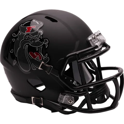 Fresno State Bulldogs Riddell Mini Speed Football Helmet – Black Bulldog