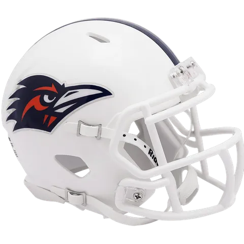 UTSA Roadrunners Riddell Mini Speed Football Helmet – White Alternate Roadrunner