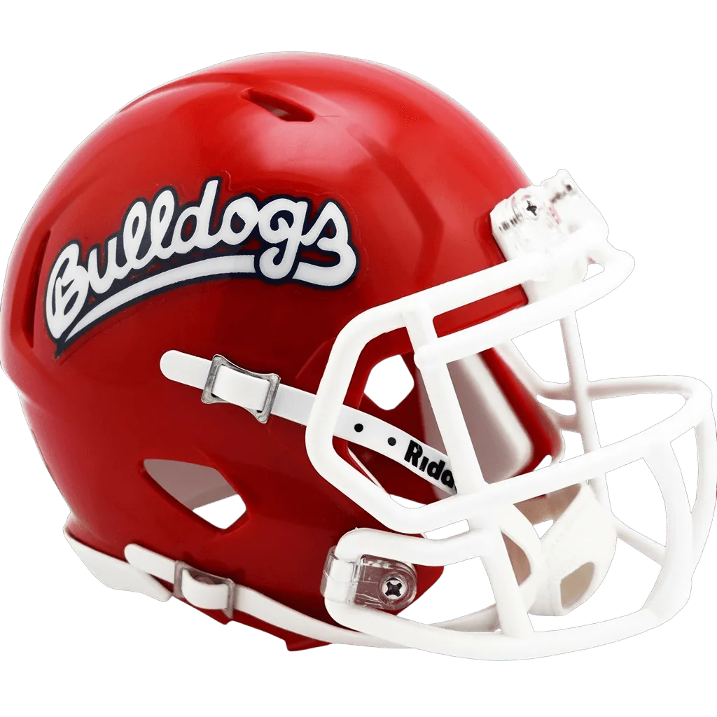 Fresno State Bulldogs Riddell Mini Speed Football Helmet – Red